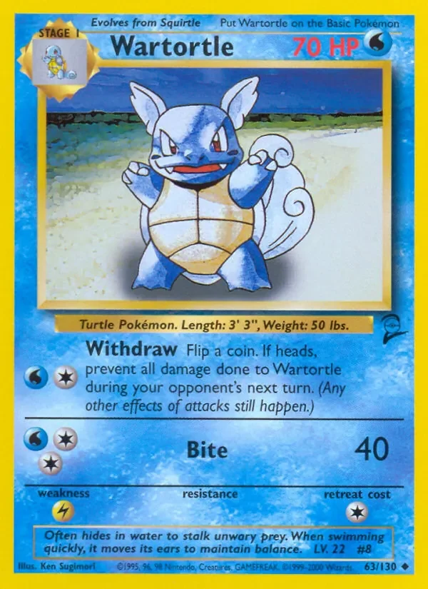Wartortle - Non-holo