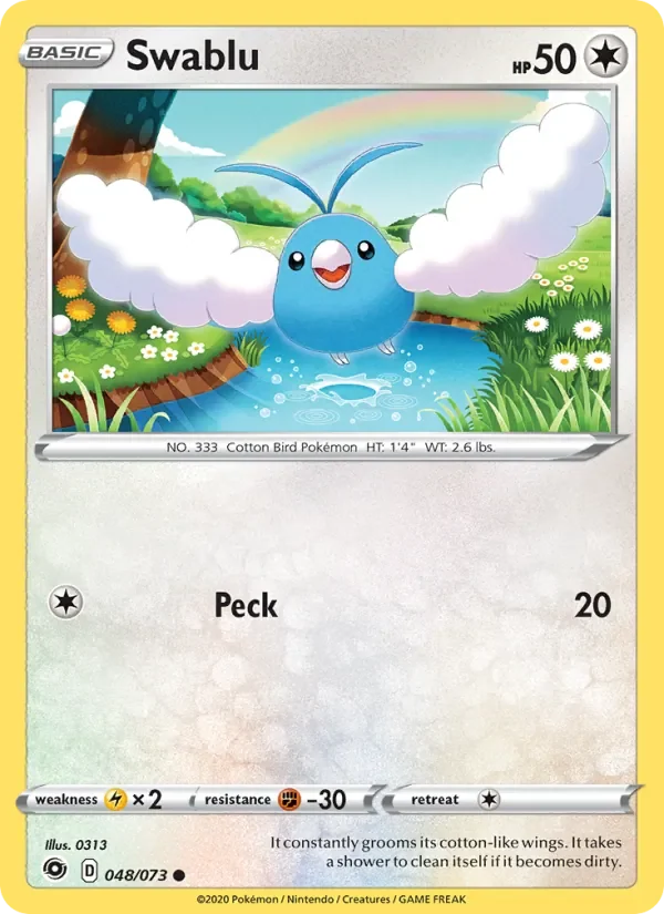 Swablu - Non-holo