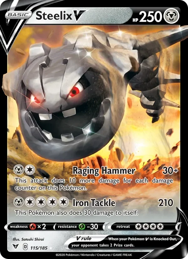 Steelix V - Holo