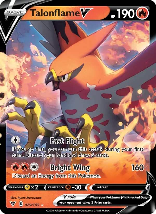 Talonflame V - Holo