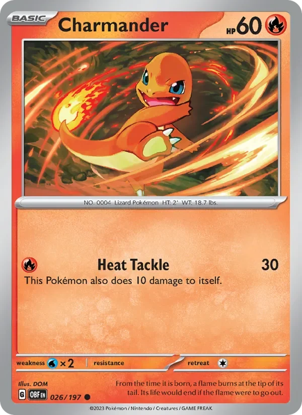 Charmander - Non-holo