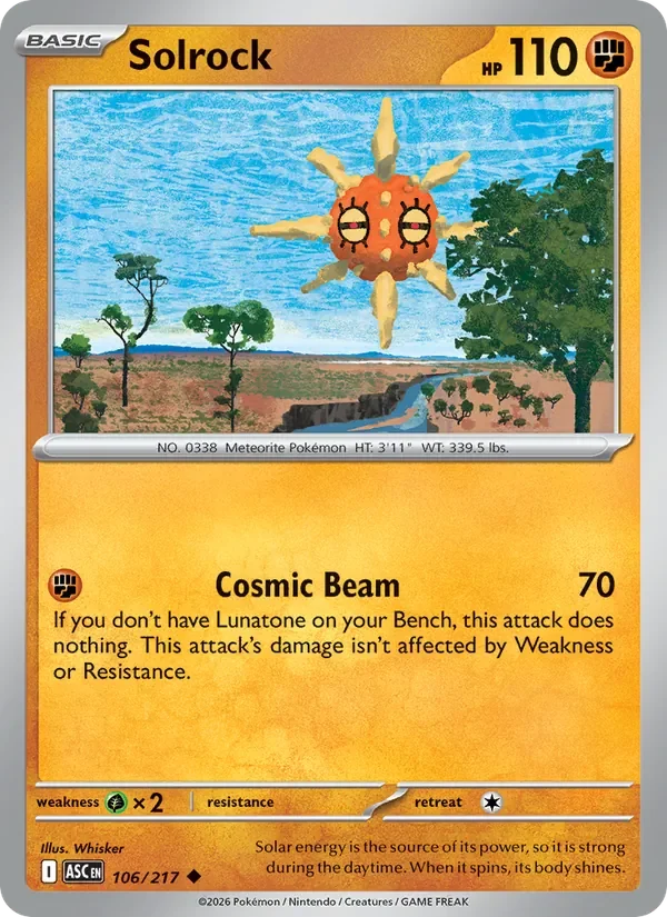 Solrock - Non-holo