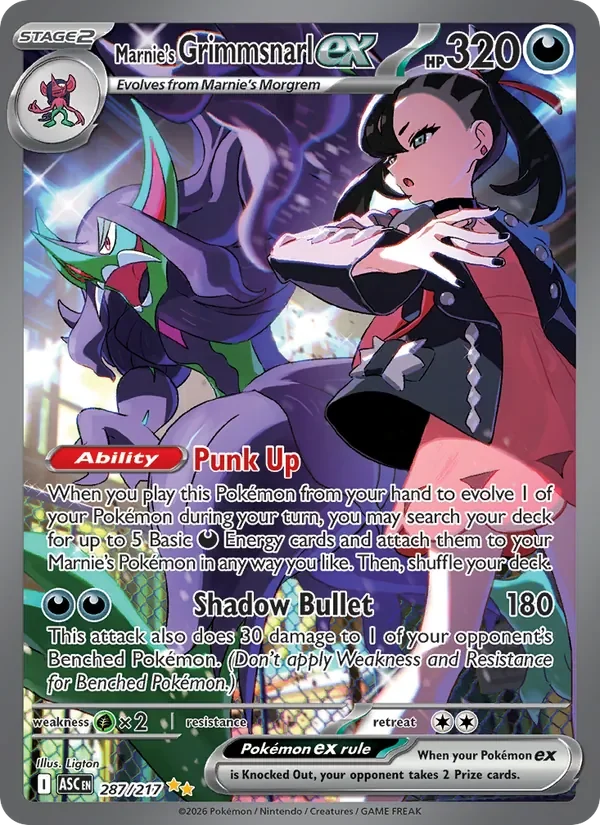 Marnie's Grimmsnarl ex - Full Art