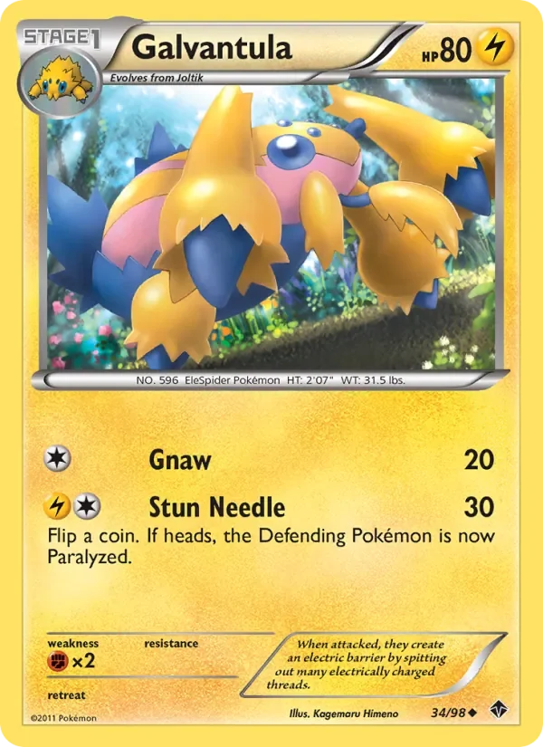 Galvantula - Non-holo