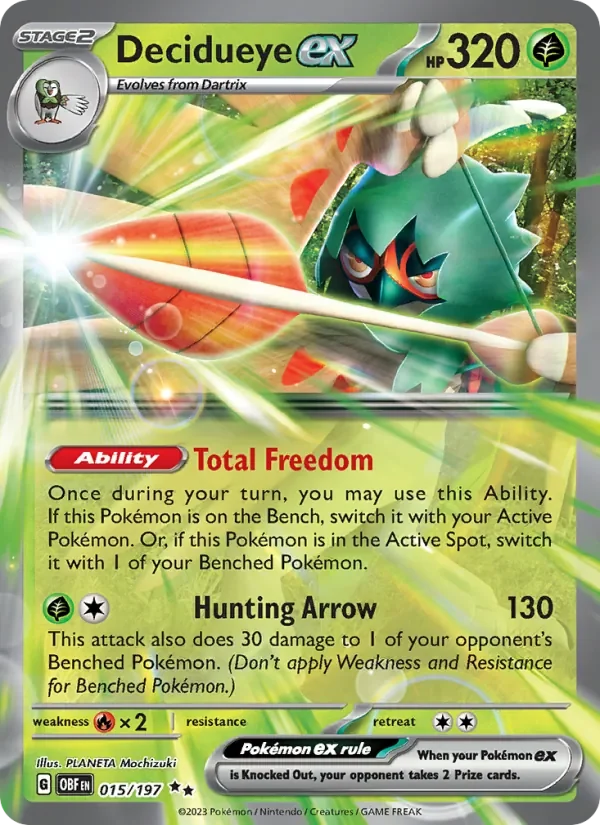 Decidueye ex - Holo