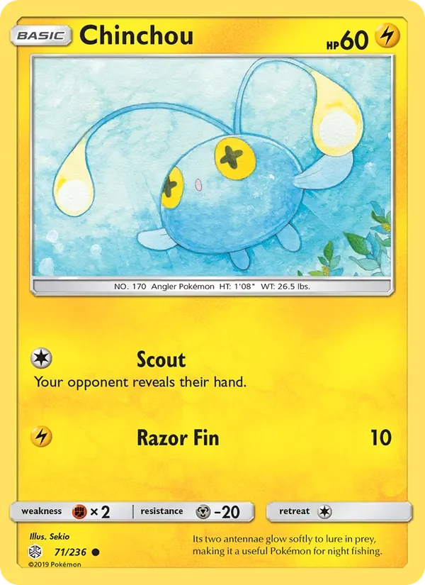 Chinchou - Non-holo