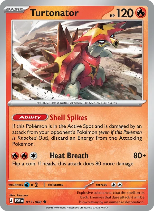 Turtonator - Non-holo