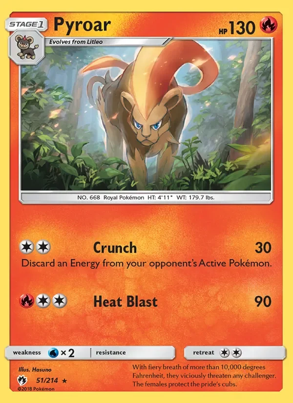 Pyroar - Non-holo