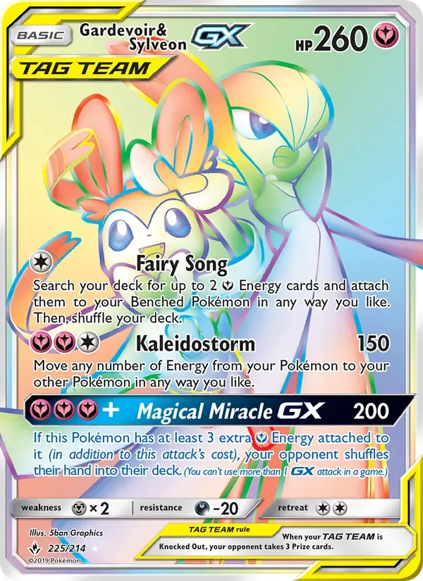 Gardevoir & Sylveon GX - Non-holo