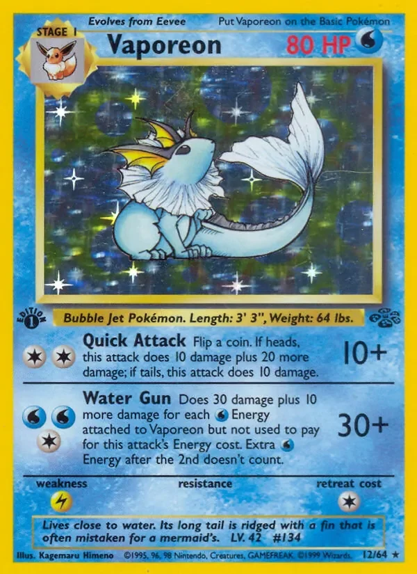 Vaporeon - Holo