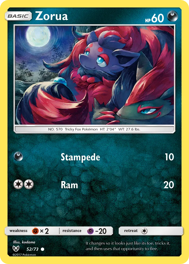 Zorua - Non-holo