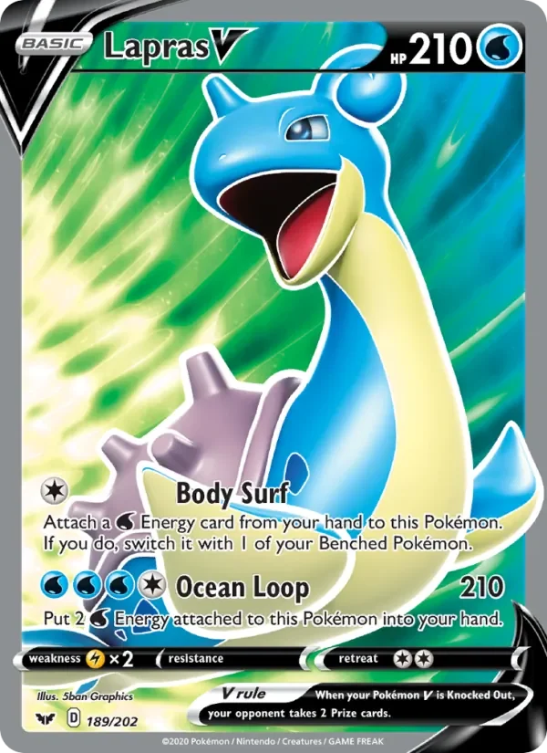 Lapras V - Holo