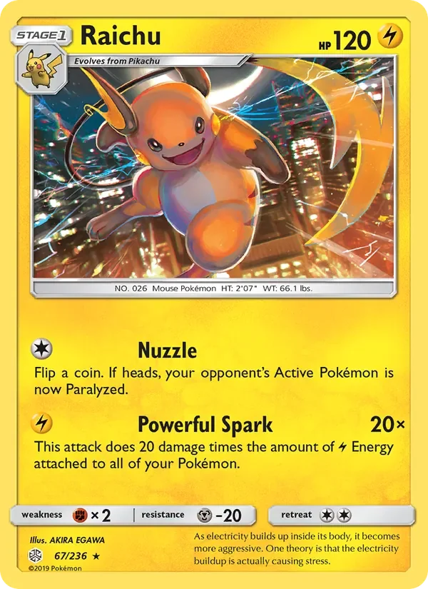 Raichu - Non-holo