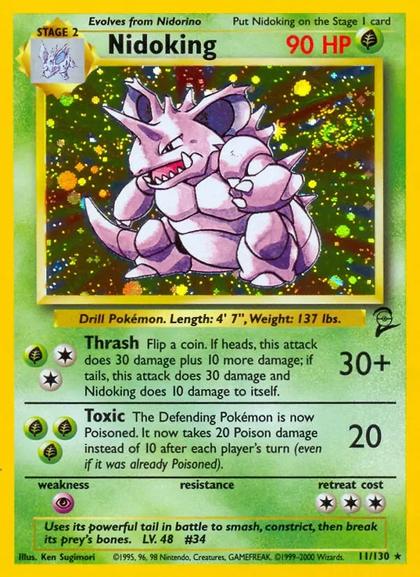 Nidoking - Holo
