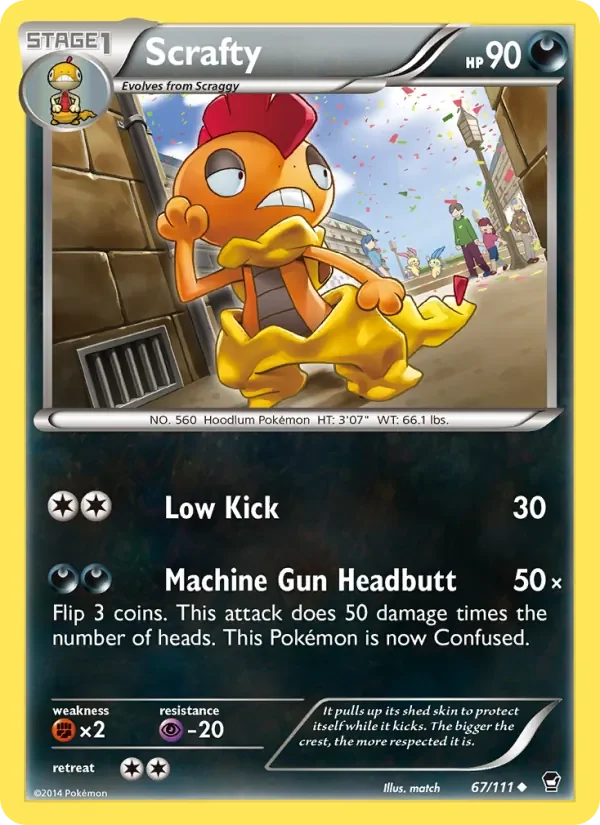 Scrafty - Non-holo