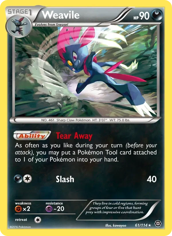 Weavile - Non-holo