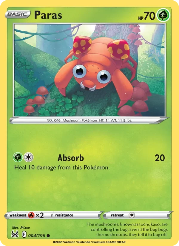 Paras - Non-holo