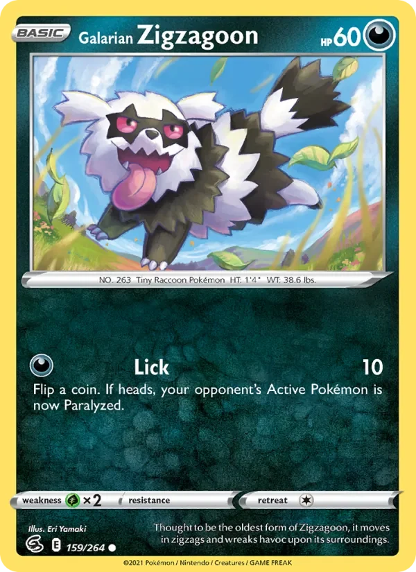 Galarian Zigzagoon - Non-holo