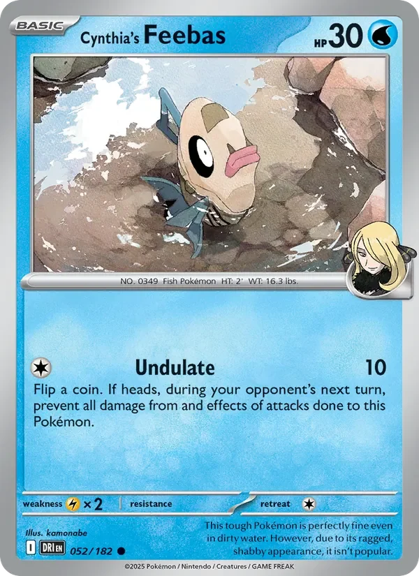 Cynthia's Feebas - Non-holo