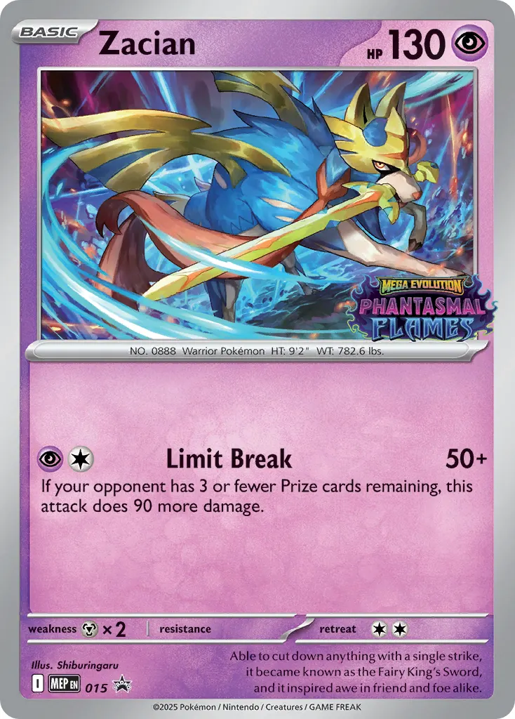 Zacian - Holo - Set Logo