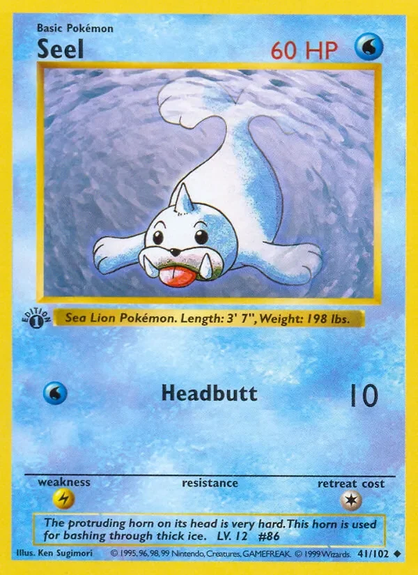 Seel - Non-holo - 1999-2000 copyright