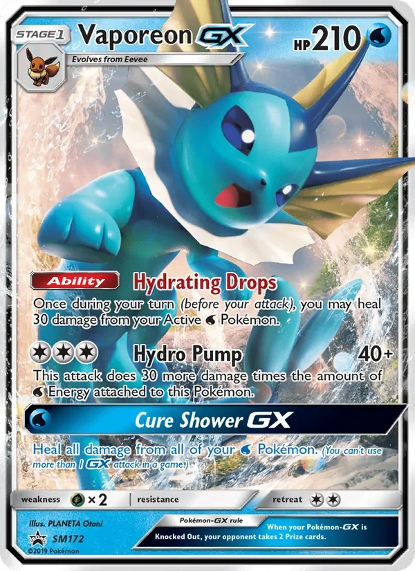 Vaporeon GX - Holo