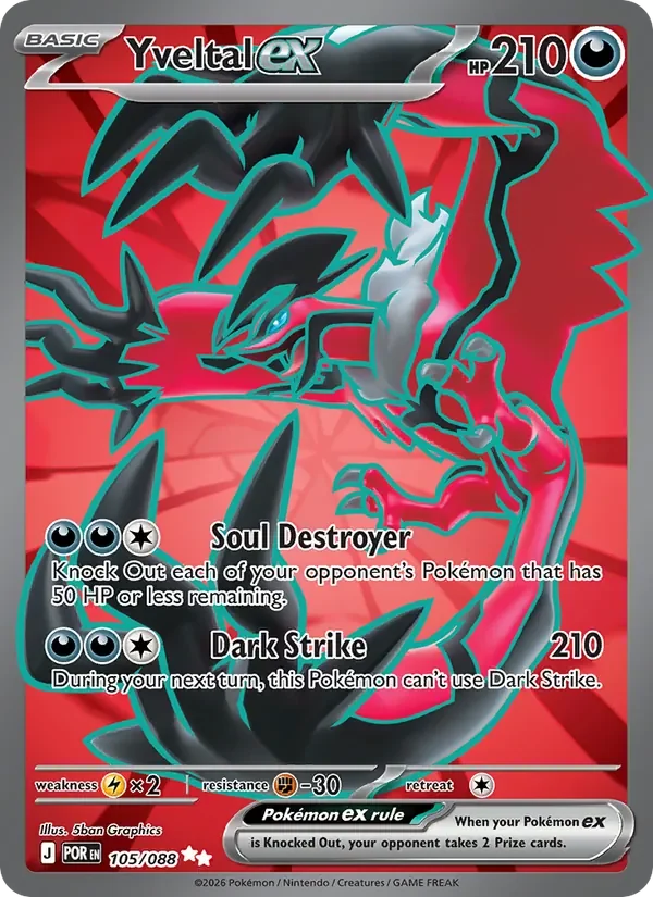 Yveltal ex - Full Art