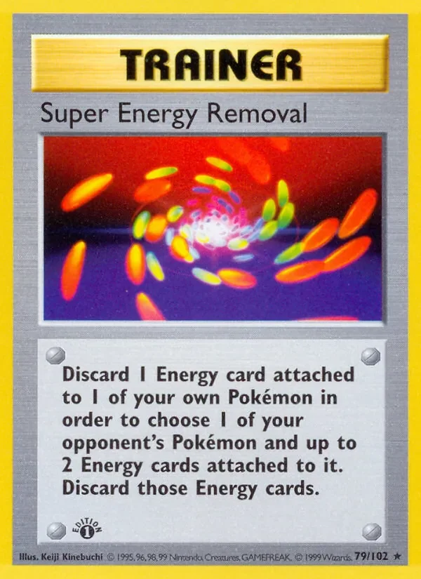 Super Energy Removal - Non-holo - 1999-2000 copyright