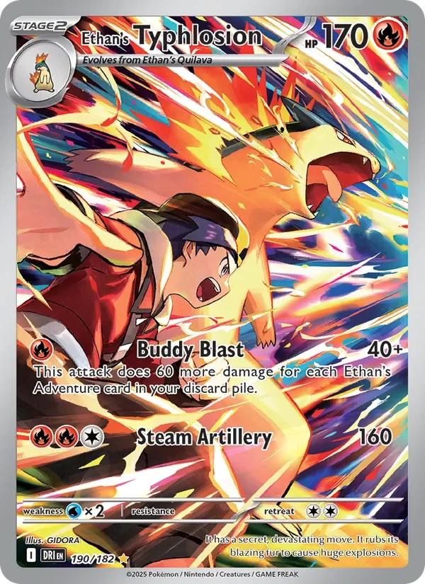 Ethan's Typhlosion - Full Art