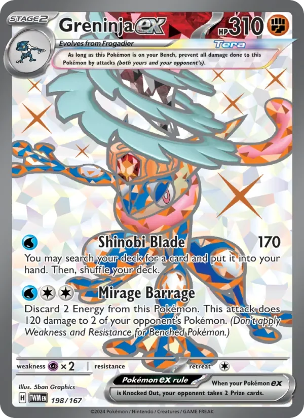 Greninja ex - Full Art