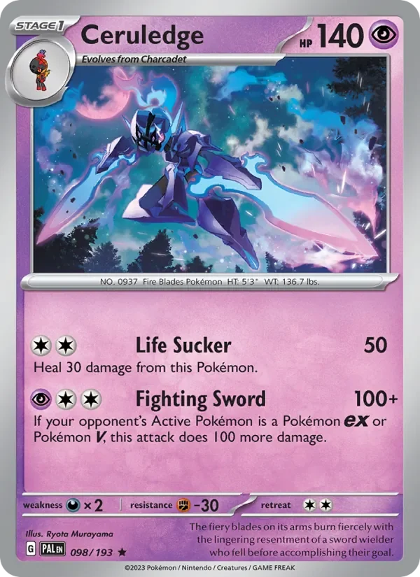Ceruledge - Holo