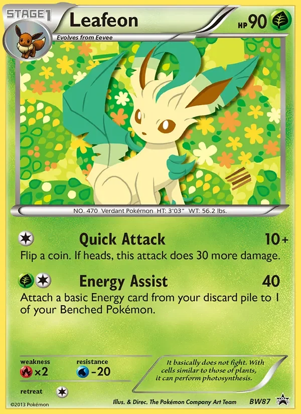 Leafeon - Non-holo