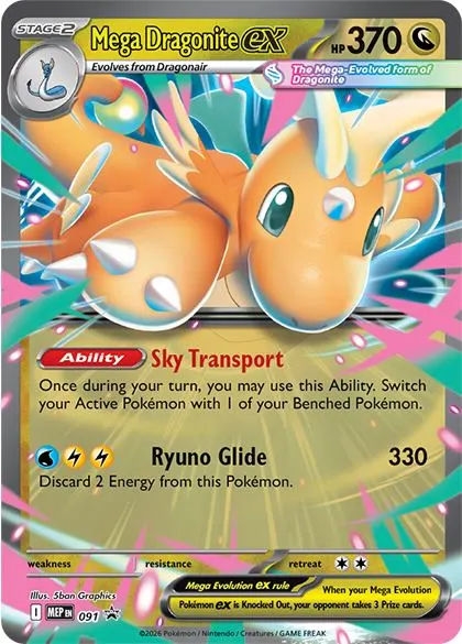 Mega Dragonite ex - Holo