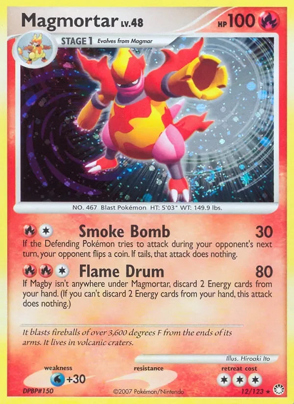 Magmortar - Holo