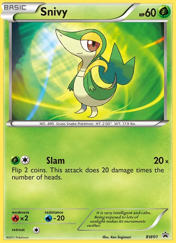 Snivy - Non-holo