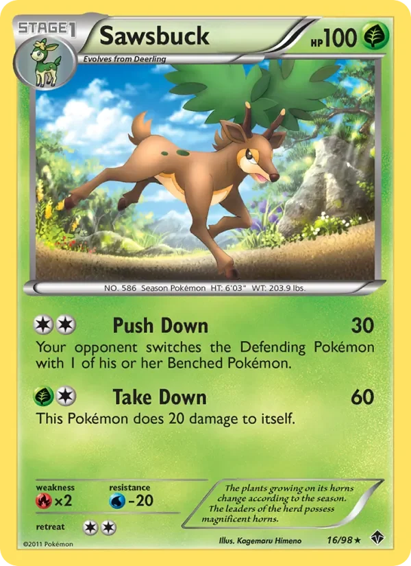 Sawsbuck - Non-holo