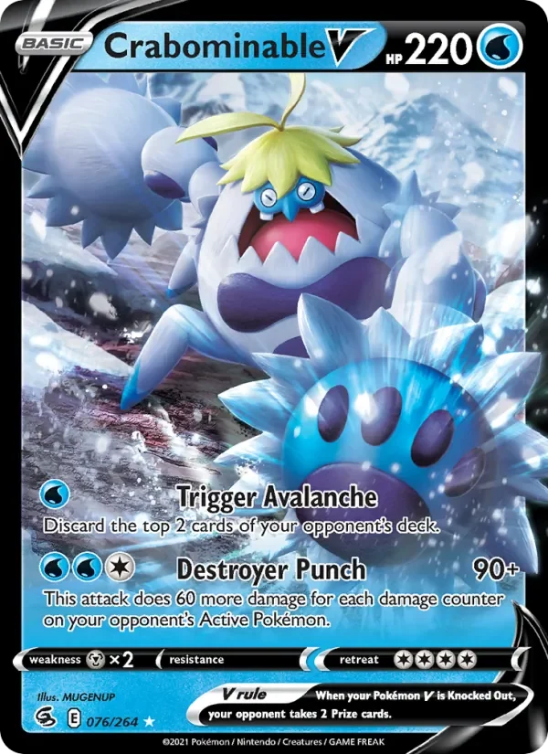 Crabominable V - Holo