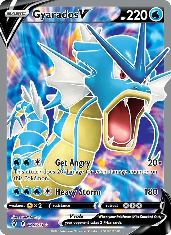 Gyarados V - Holo