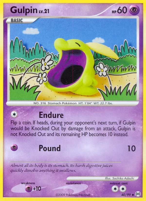 Gulpin - Non-holo
