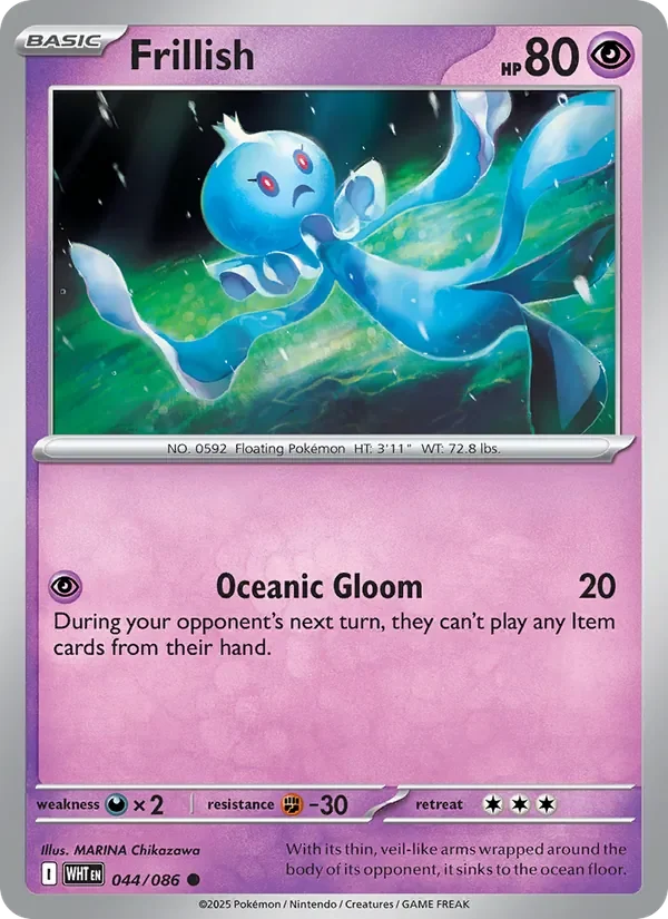 Frillish - Non-holo