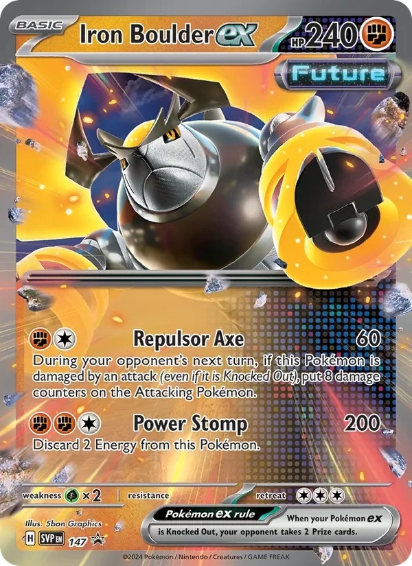 Iron Boulder ex - Holo