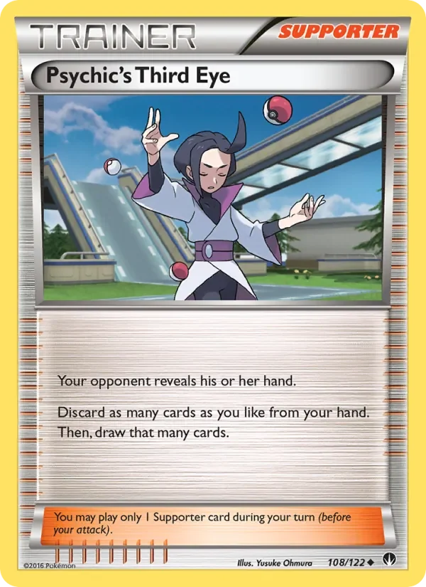 Psychic's Third Eye - Non-holo