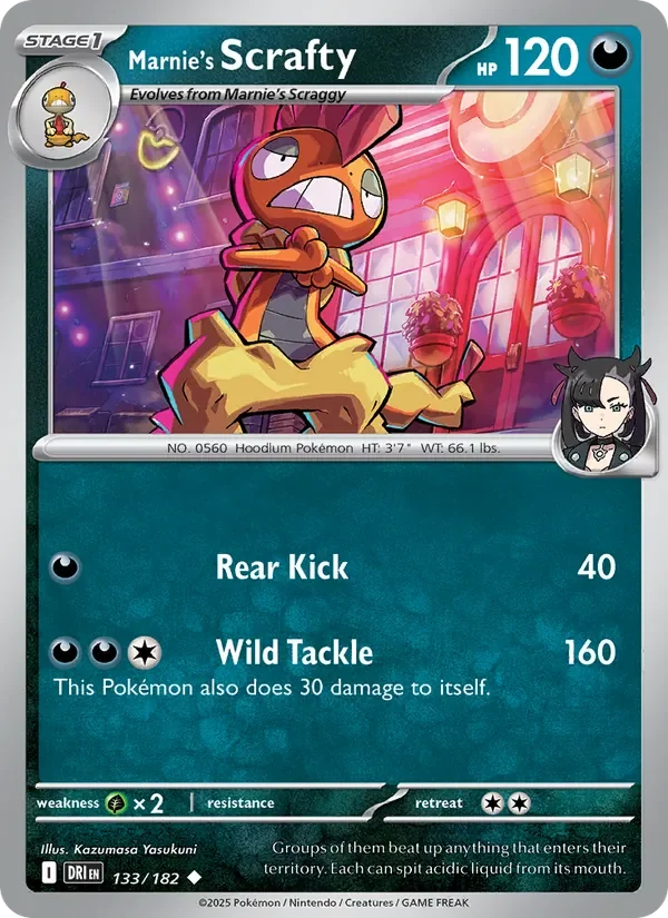 Marnie's Scrafty - Non-holo