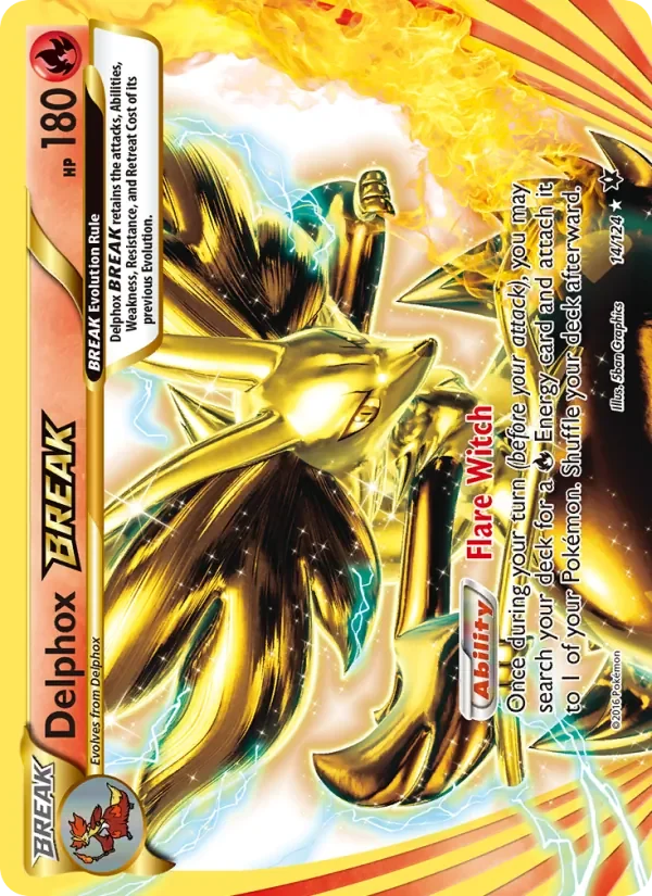 Delphox BREAK - Non-holo